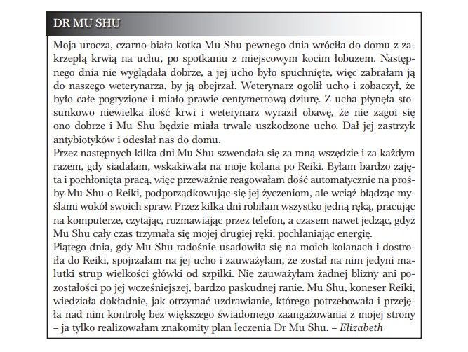 reiki dla zwierząt
